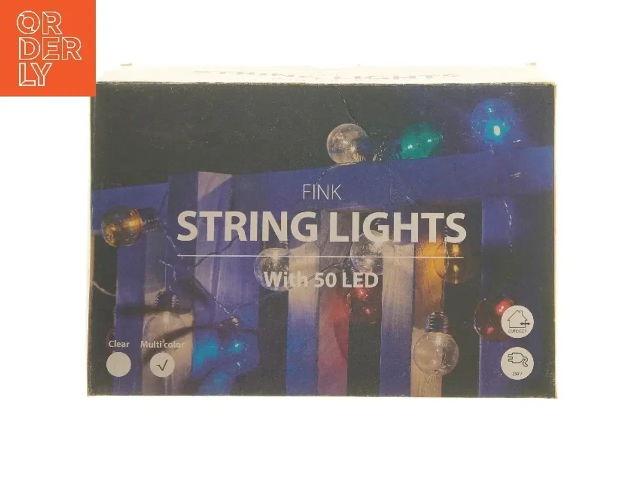 Billede 1 - LED lyskæde med 50 lys fra Fink