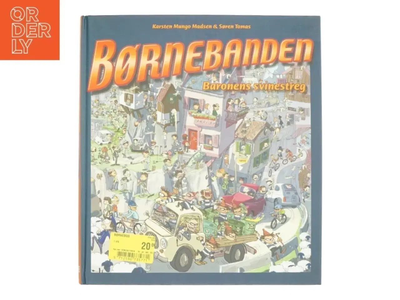 Billede 1 - Børnebanden - Baronens svinestreg (Bog)
