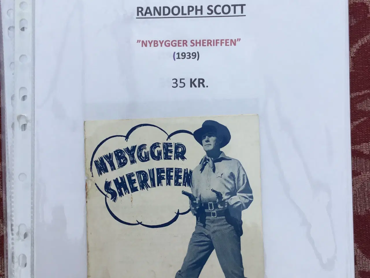 Billede 2 - FILMPR.  Randolph Scott - se pris