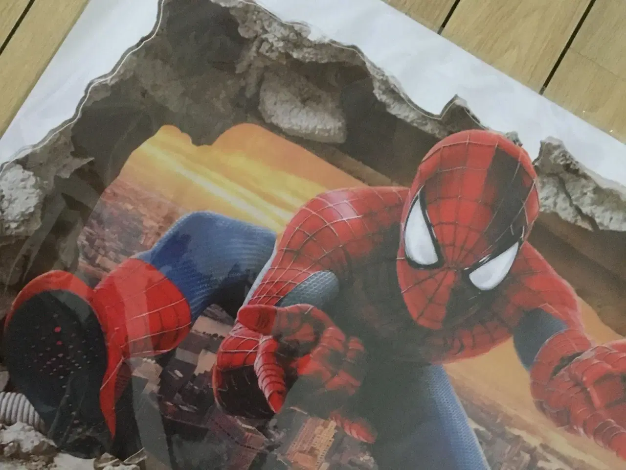 Billede 5 - Spiderman wallstickers wallsticker med Spiderman