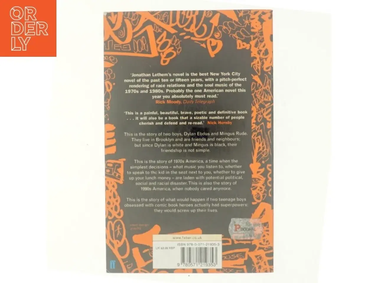 Billede 3 - The fortress of solitude : a novel af Jonathan Lethem (Bog)