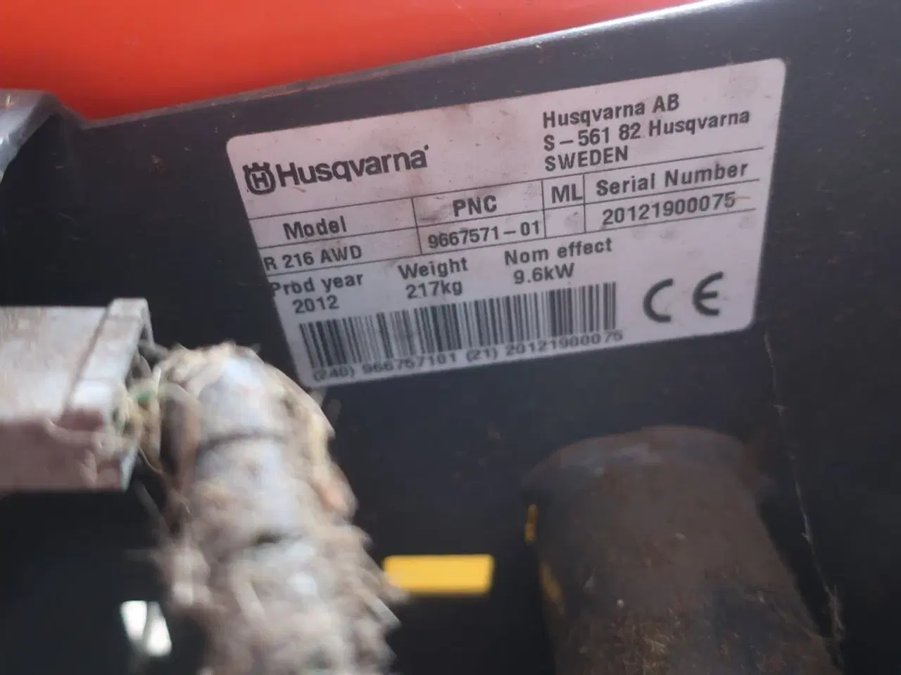 Billede 8 - Havetraktor HUSQVARNA R216 AWD