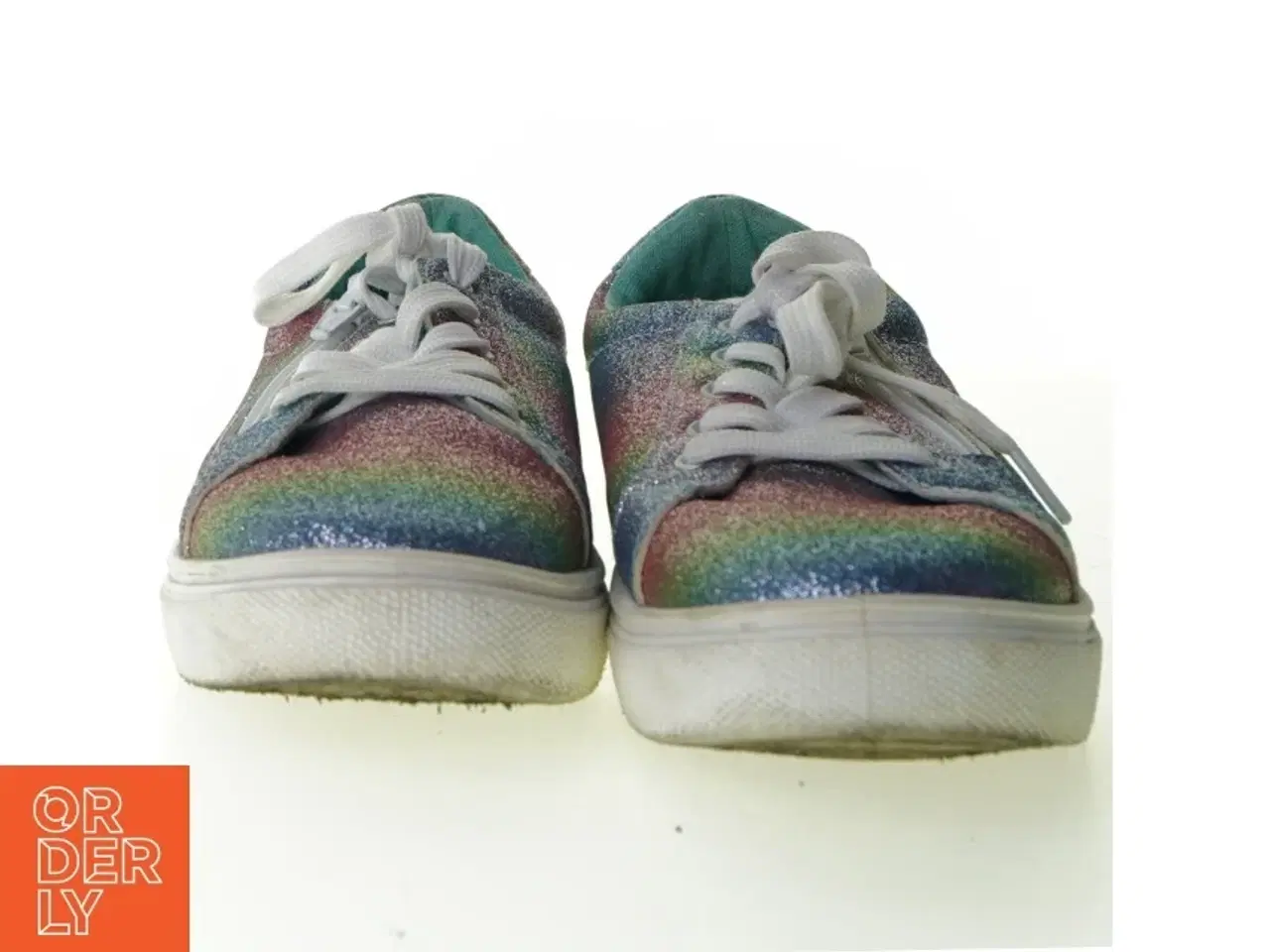 Billede 4 - Glimmer regnbue sko fra Zoey (str. 36)