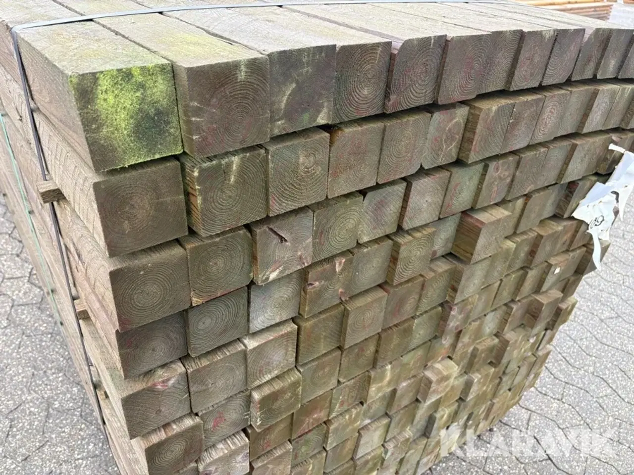 Billede 5 - Trykimprægnerede stolper 168 styk