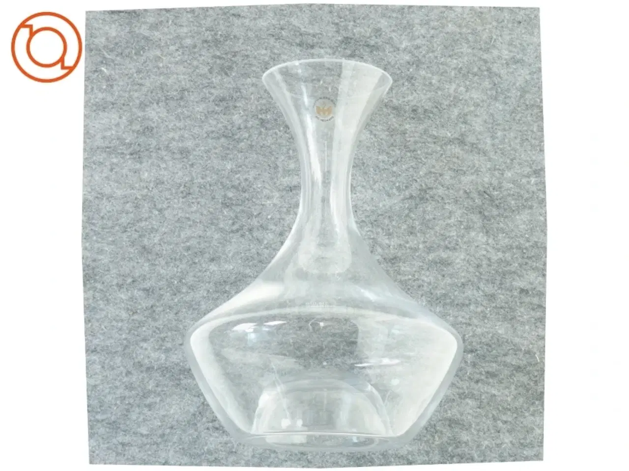 Billede 1 - Vase, karaffel fra Holmegaard (str. 27 x 20 cm)