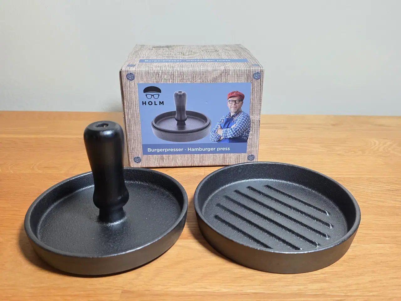 Billede 1 - HOLM Burgerpresser Ø12 cm, Sort