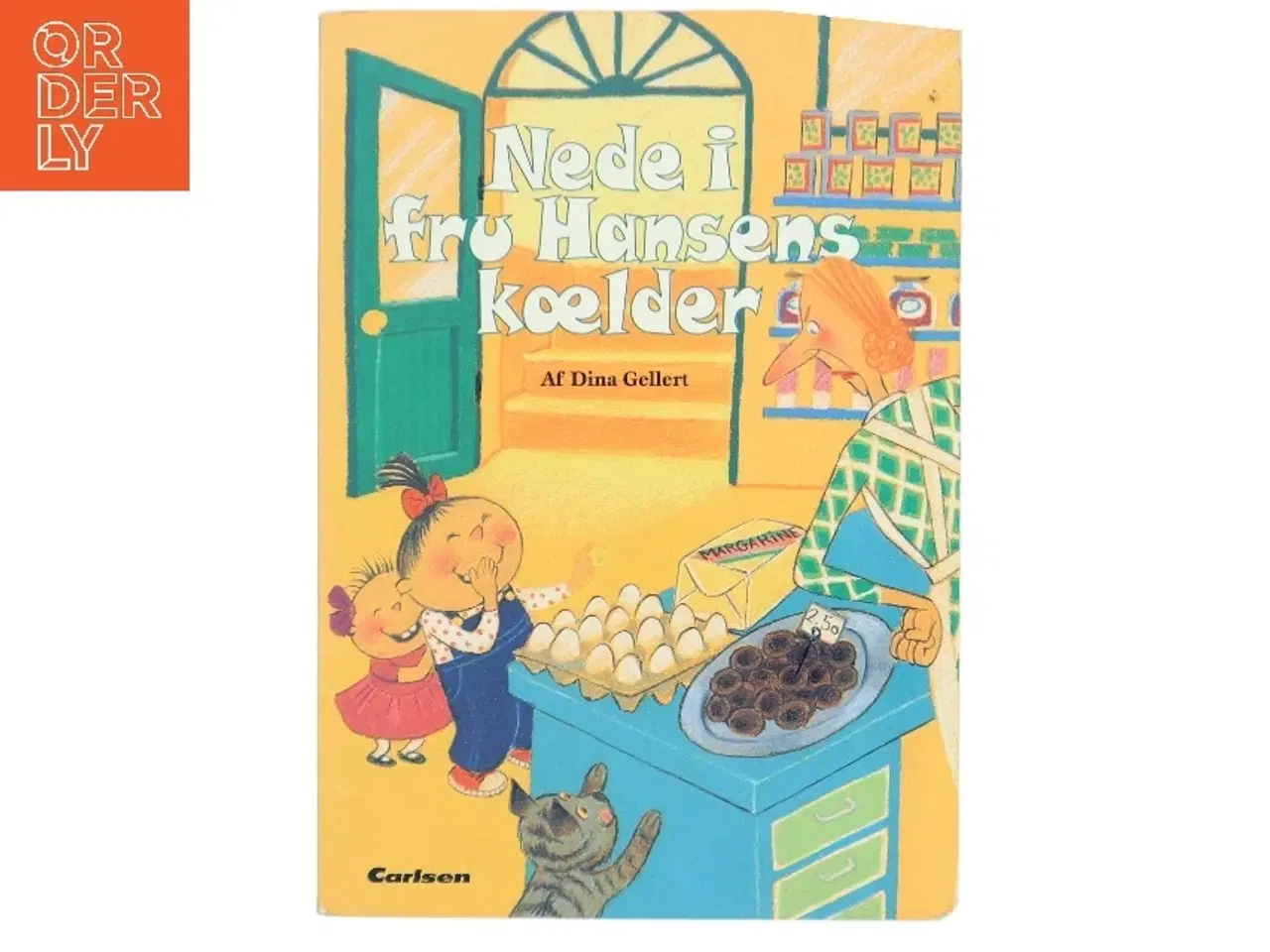 Billede 1 - Nede i fru Hansens kælder : remser for børn af Dina Gellert (Bog)