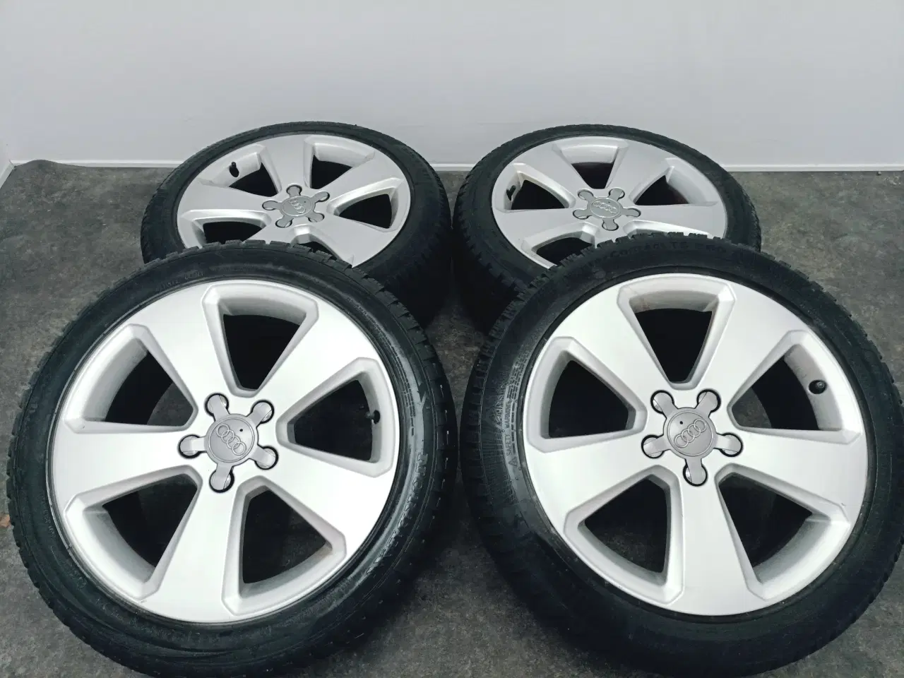 Billede 3 - 5x112 17" ET51 nav 57,1ø AUDI A3 vintersæt