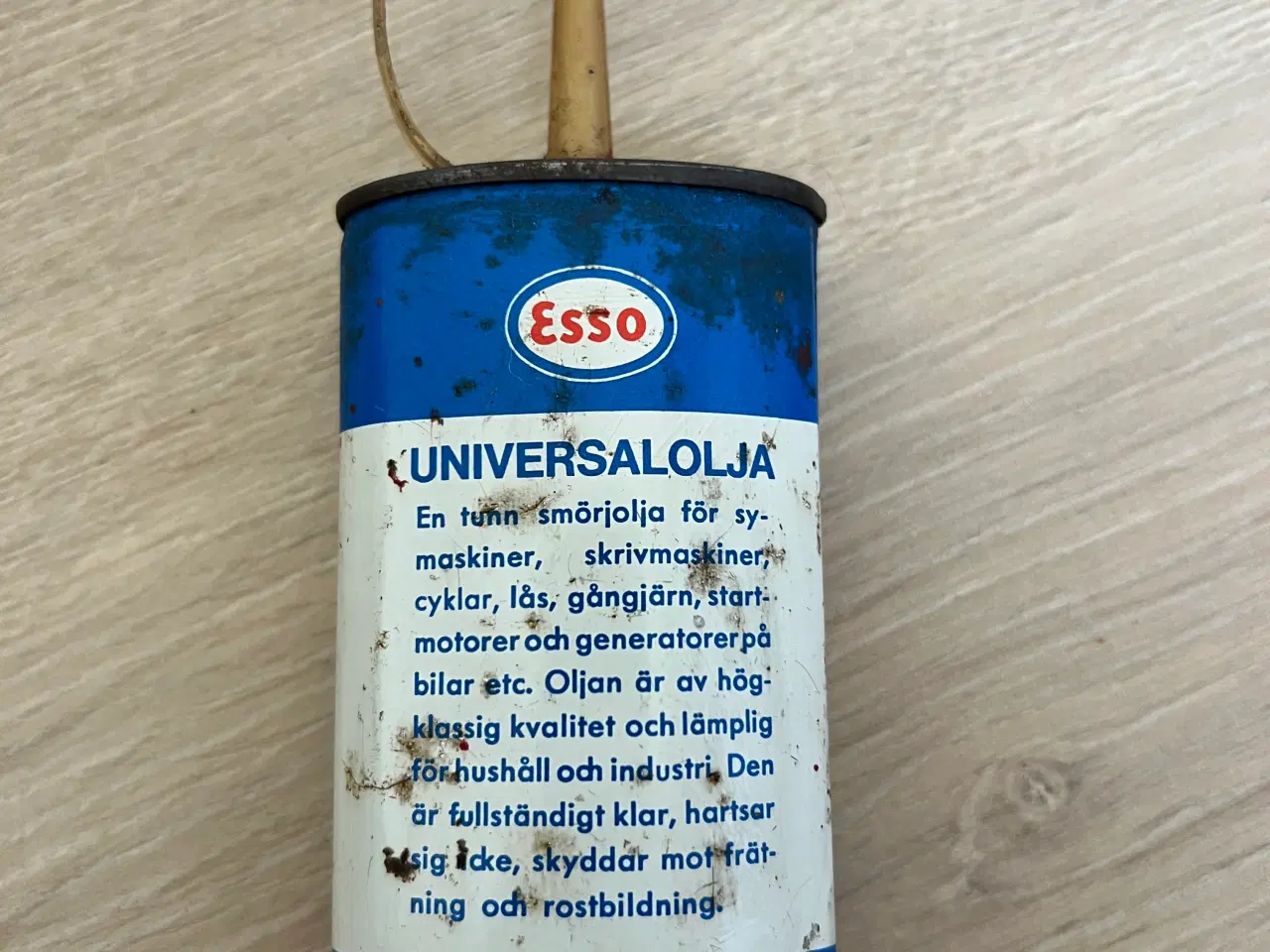 Billede 3 - Esso olieflaske
