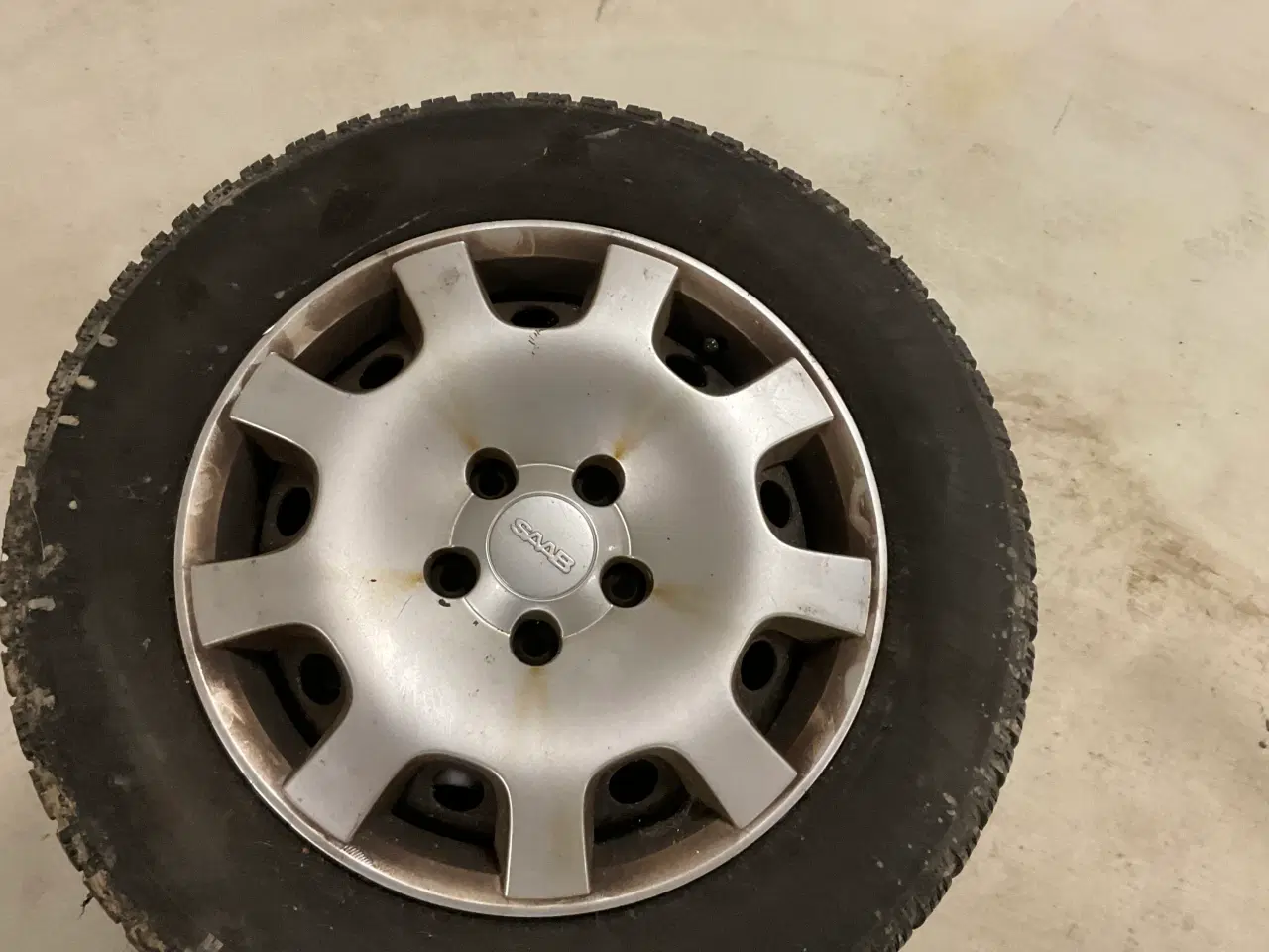 Billede 2 - Fælge med Michelin vinterdæk til Saab 9-5