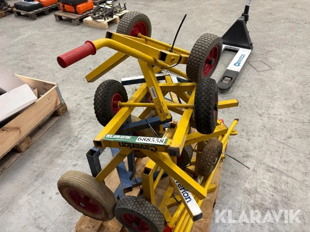 Billede 2 - Rørvogne 6 styk