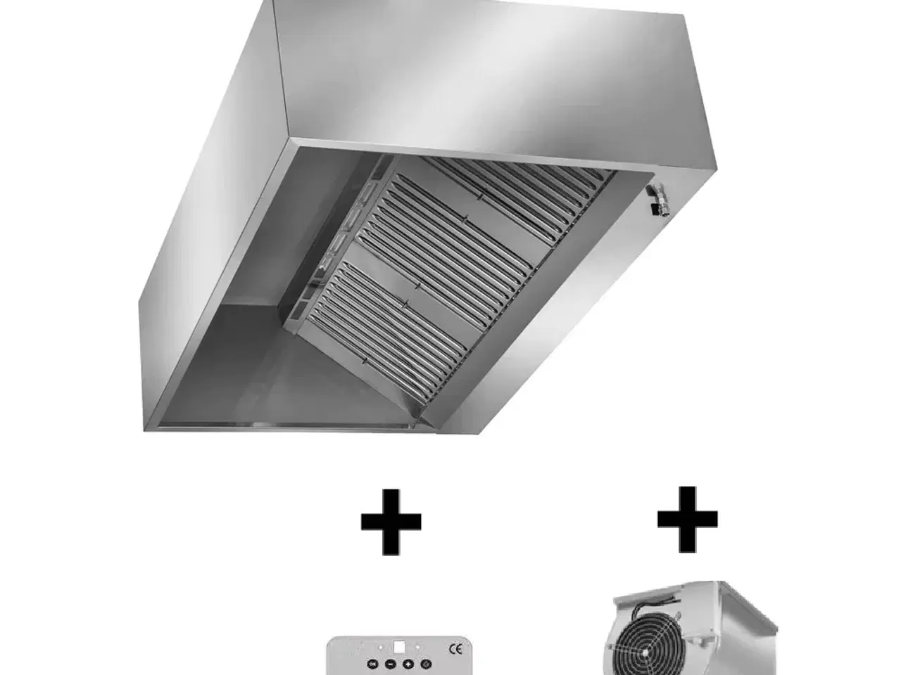 Billede 1 -  Kasse Emfang med motor – 2400 x 1100 x 520 mm
