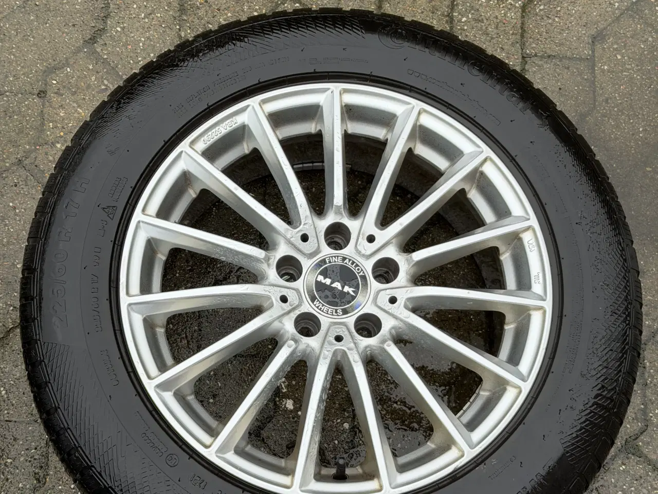 Billede 3 - Alufælge 225/60/17 vinterdæk