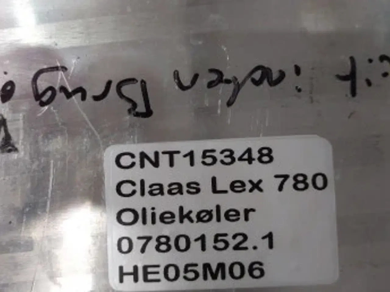 Billede 20 - Claas Lexion 780 Oliekøler 07801521