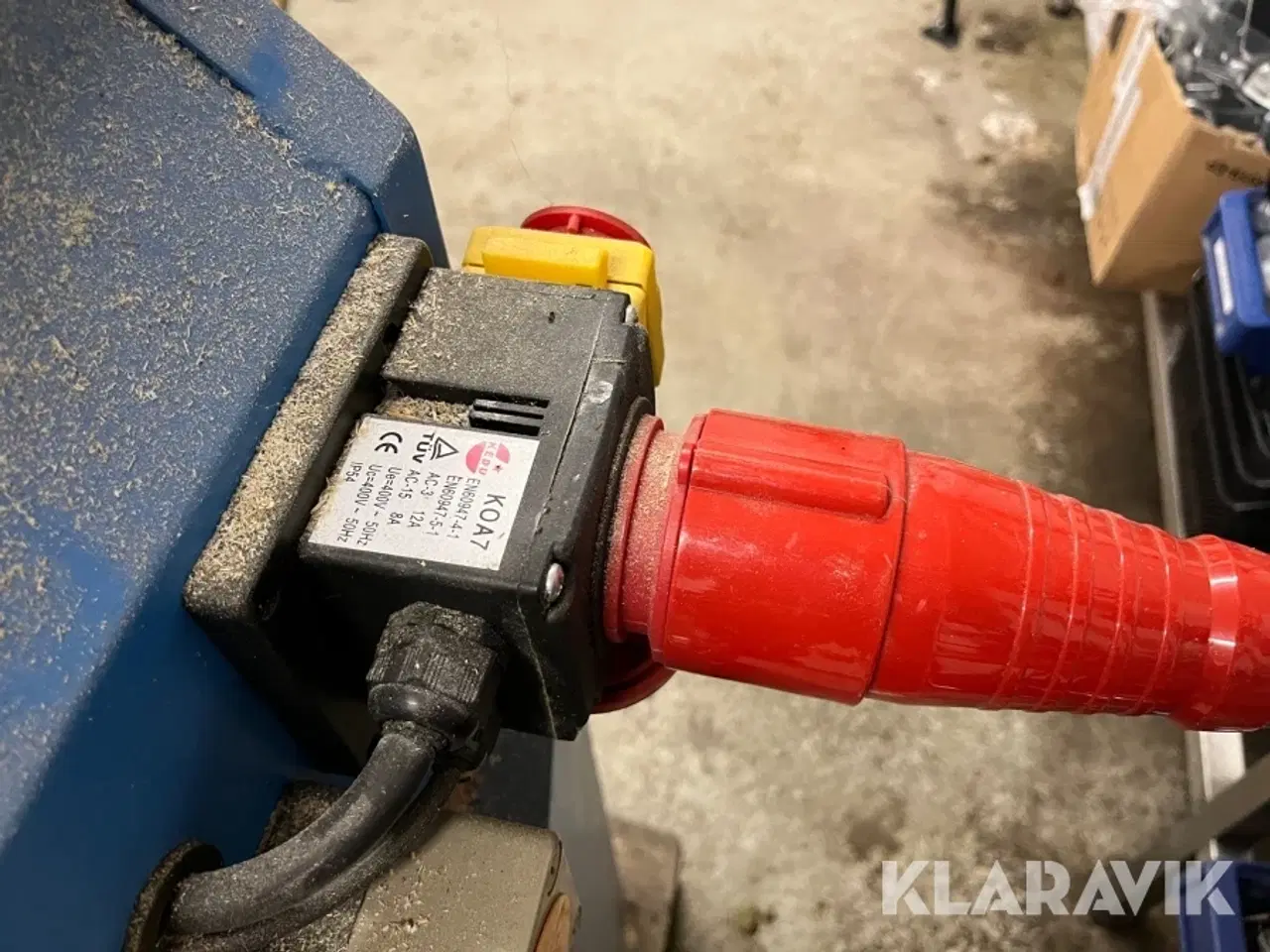 Billede 10 - Bordrundsav Ferax FCS-250P med spånsuger