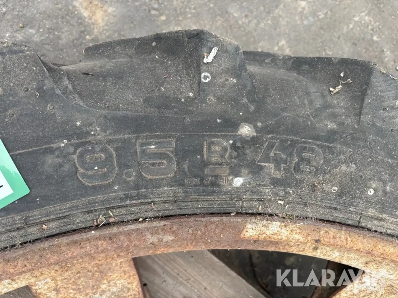 Billede 7 - Sprøjtehjul 1 styk Taurus Soil saver radial 9.5 R48