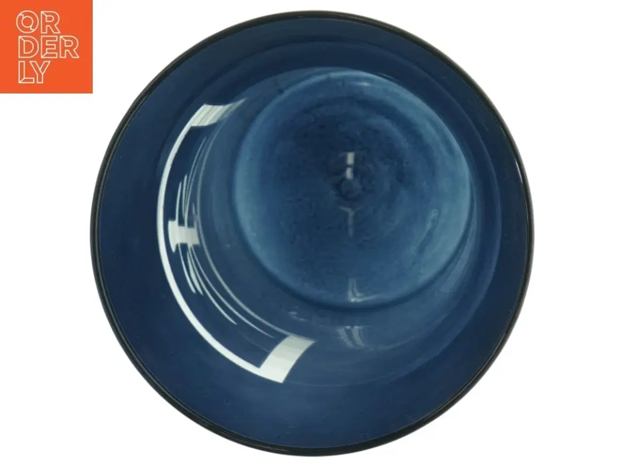 Billede 3 - Sort vase med asiatisk tegn (str. H. 27 cm. ø. 12,5 cm)