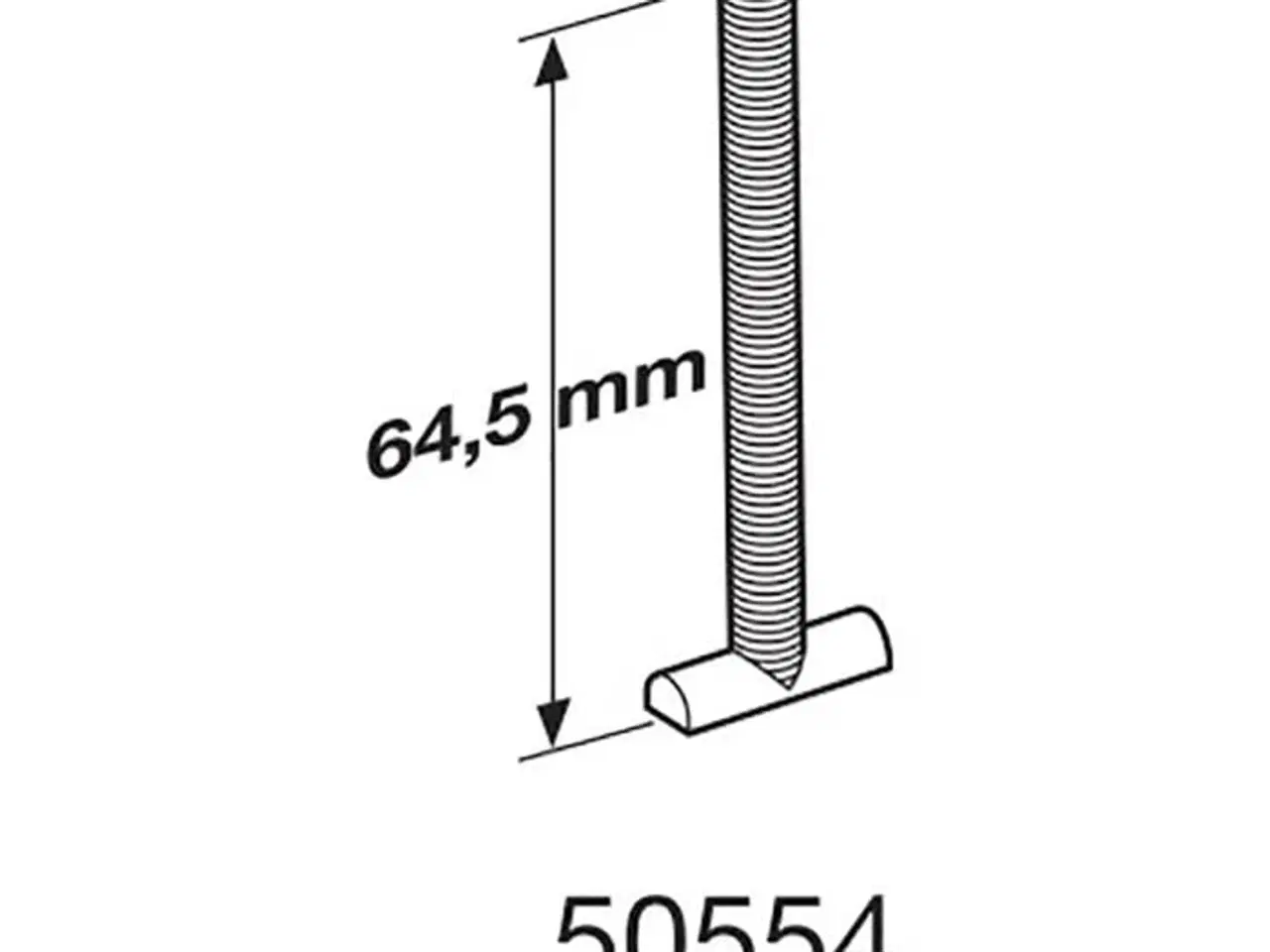Billede 1 - Thule t-skrue m6x64,5