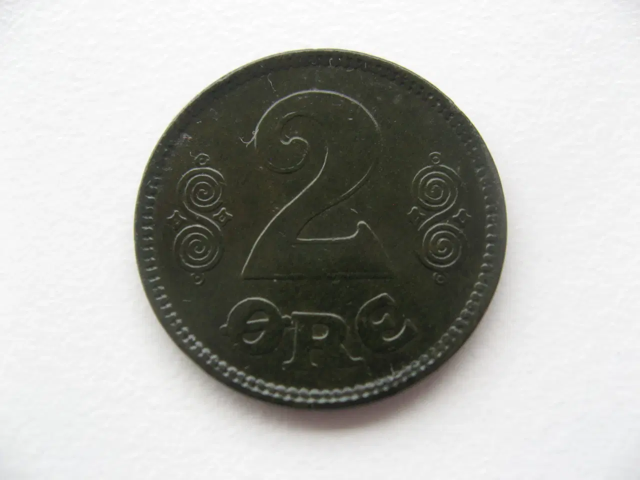 Billede 2 - Flot bronze 2 øre 1919, bedre årstal