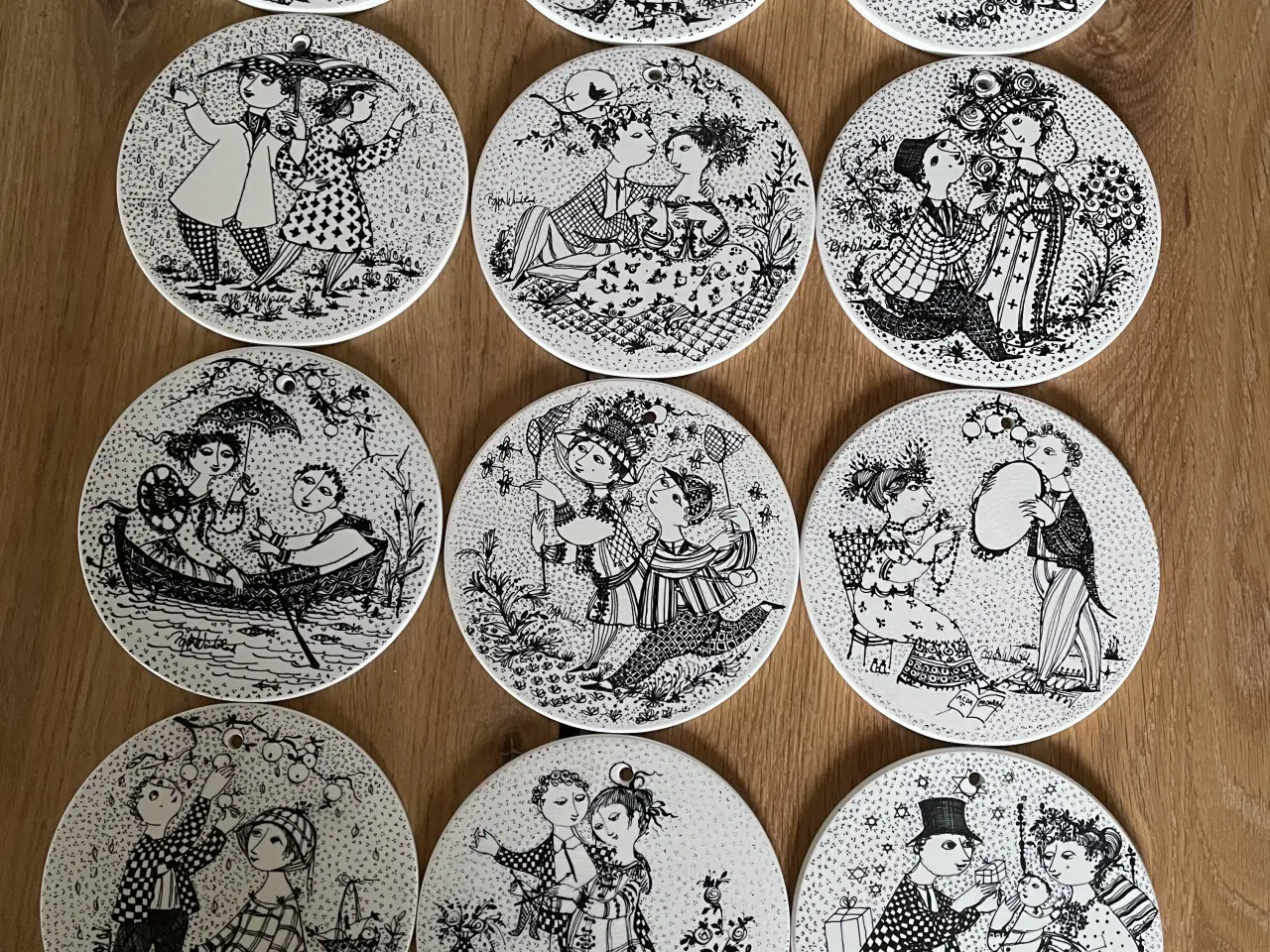 Billede 1 - Bjørn Wiinblad Smørebrikker/platter