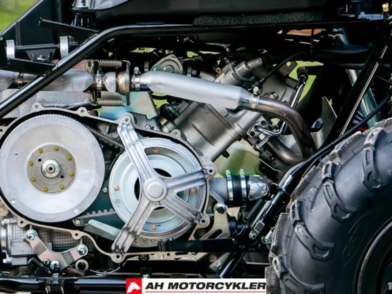 Billede 12 - Yamaha Kodiak 450 IRS Olive Green Traktor