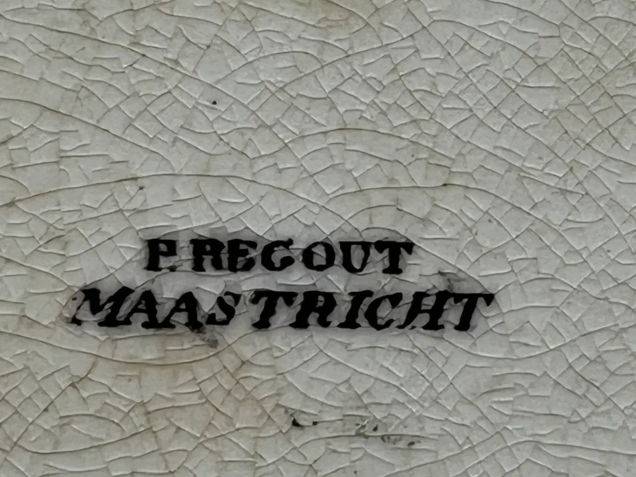 Billede 3 - P. Regout Maastricht Rhijnsteen platte