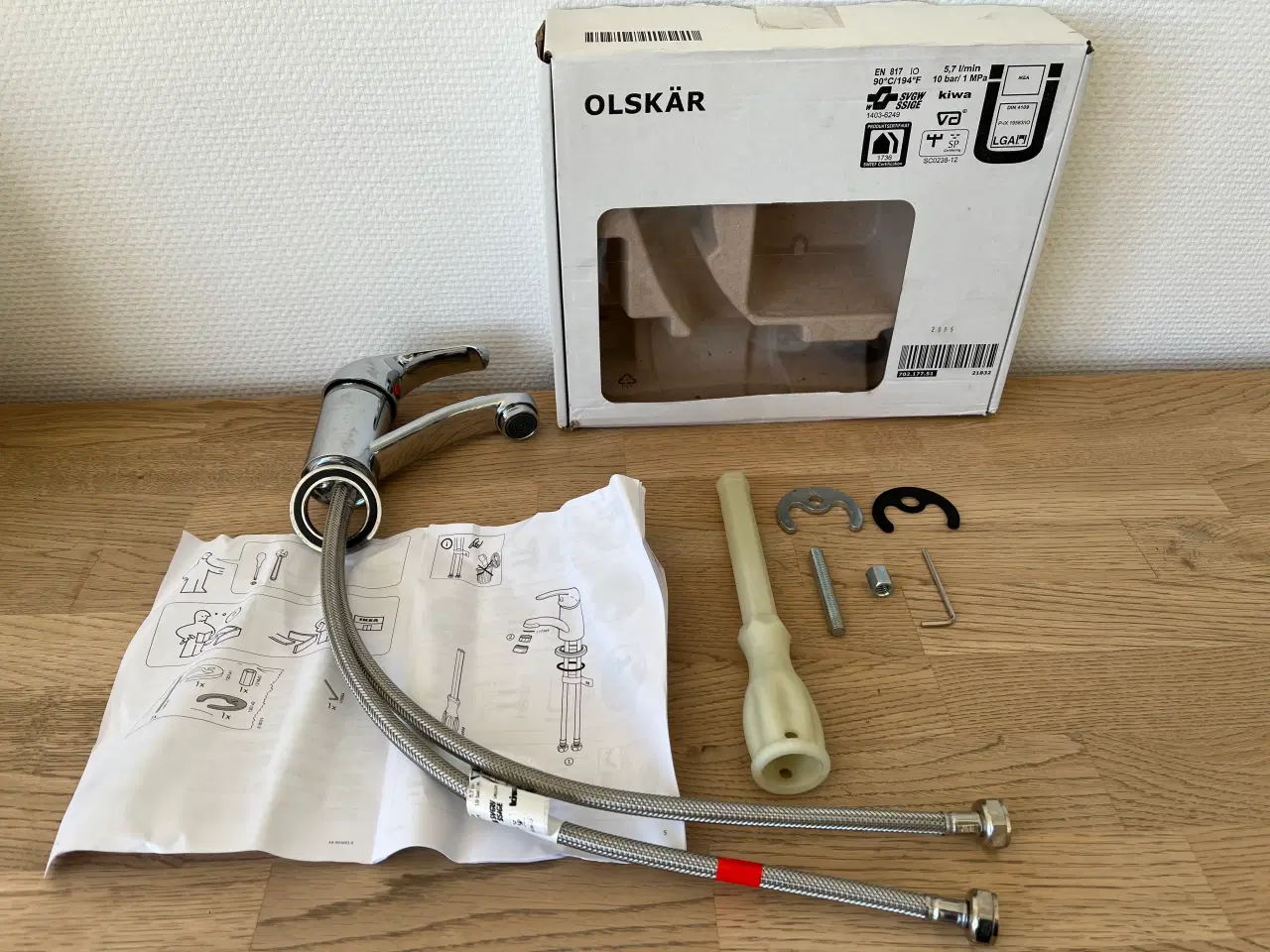 Billede 2 - Helt nyt IKEA OLSKÄR NYT blandingsbatteri