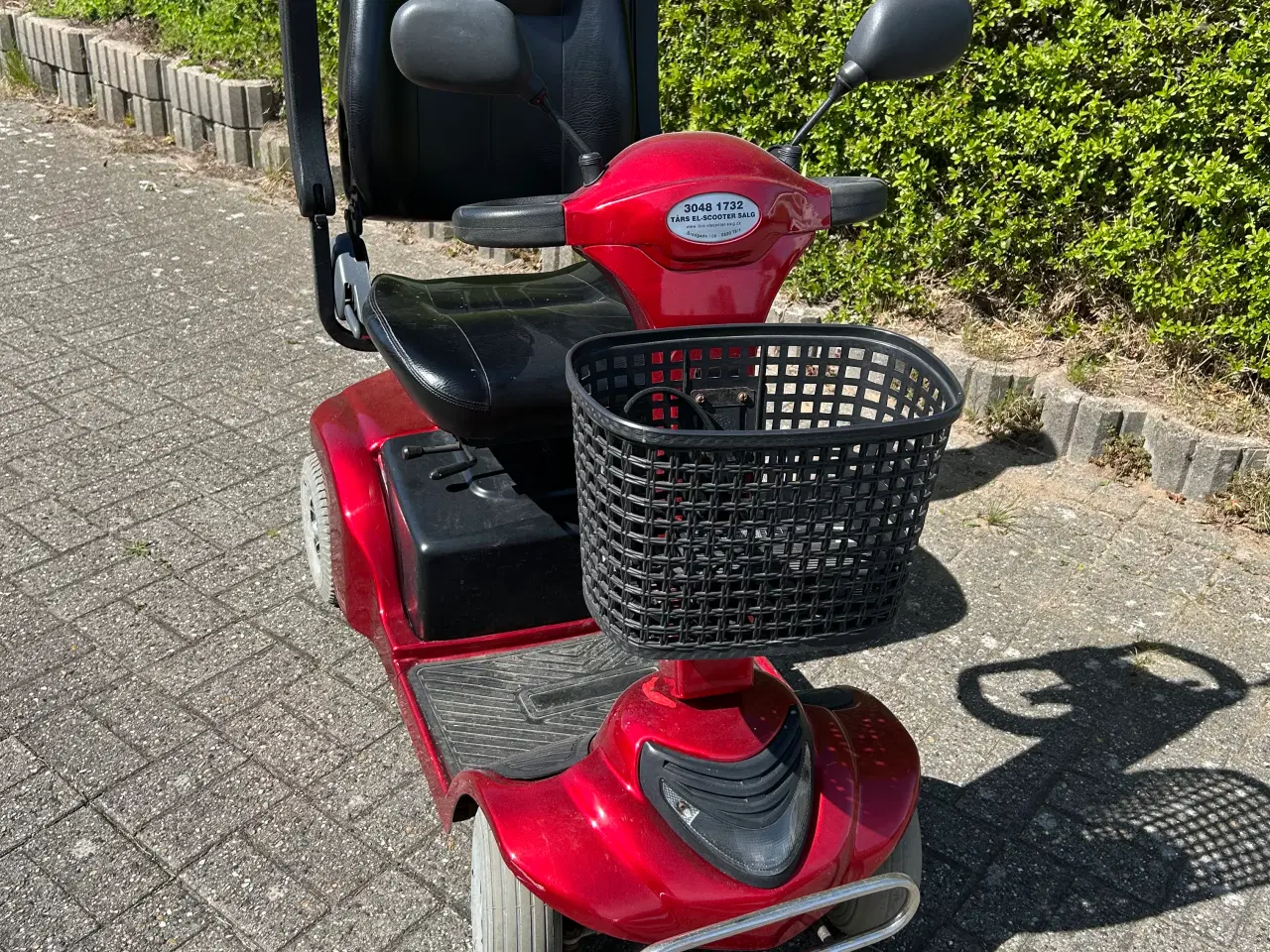 Billede 2 - El-scooter 4-hjulet rød