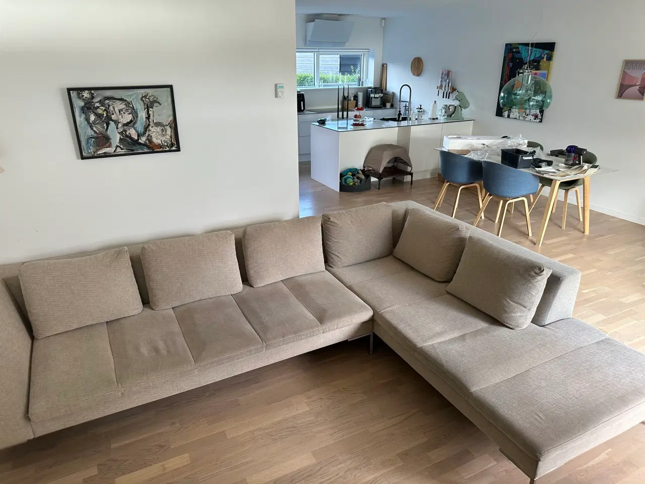 Billede 4 - Hjørnesofa med åben ende 