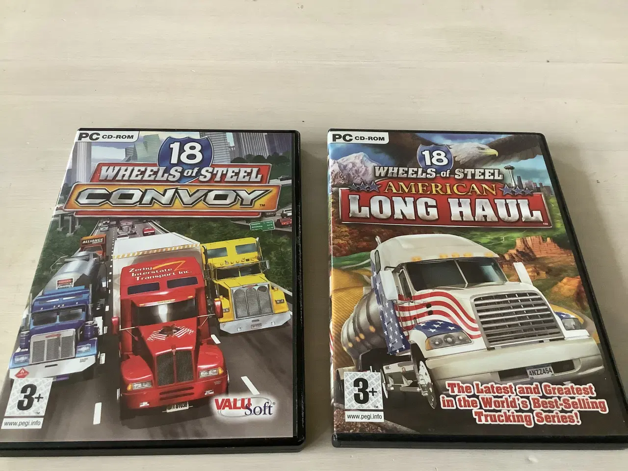 Billede 1 - 18 Wheels of steel Convoy og American Long Haul pc