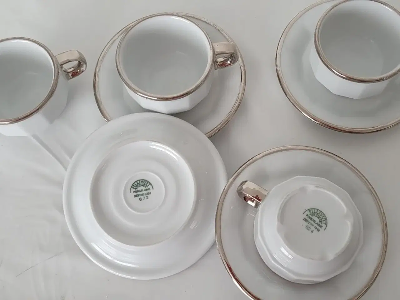 Billede 3 - Kopper med underkopper		