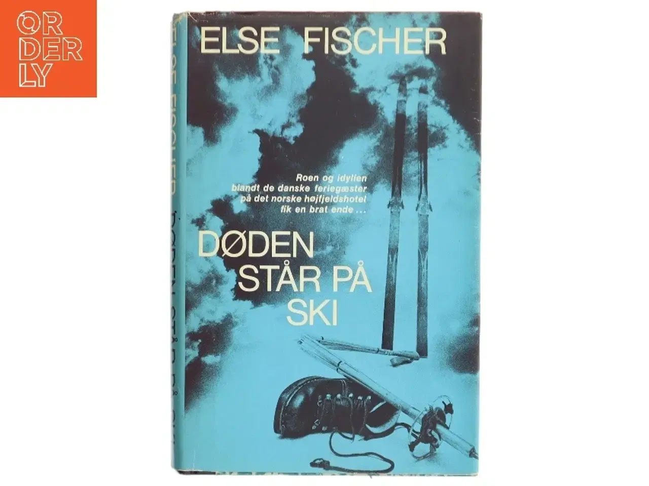 Billede 1 - Døden står på ski af Else Fischer (Bog)