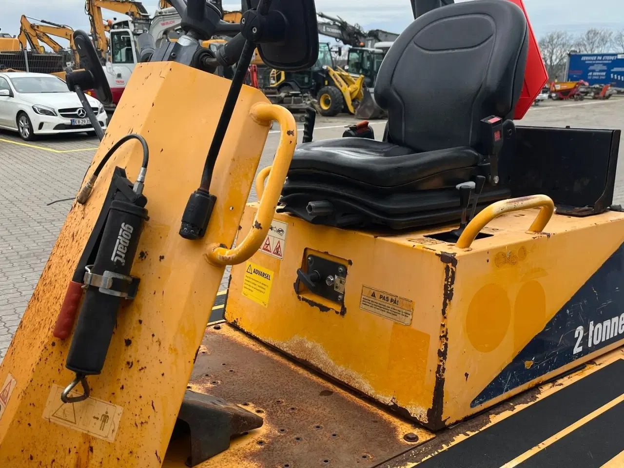 Billede 4 - Thwaites 2 tons svingbar lad og højtip