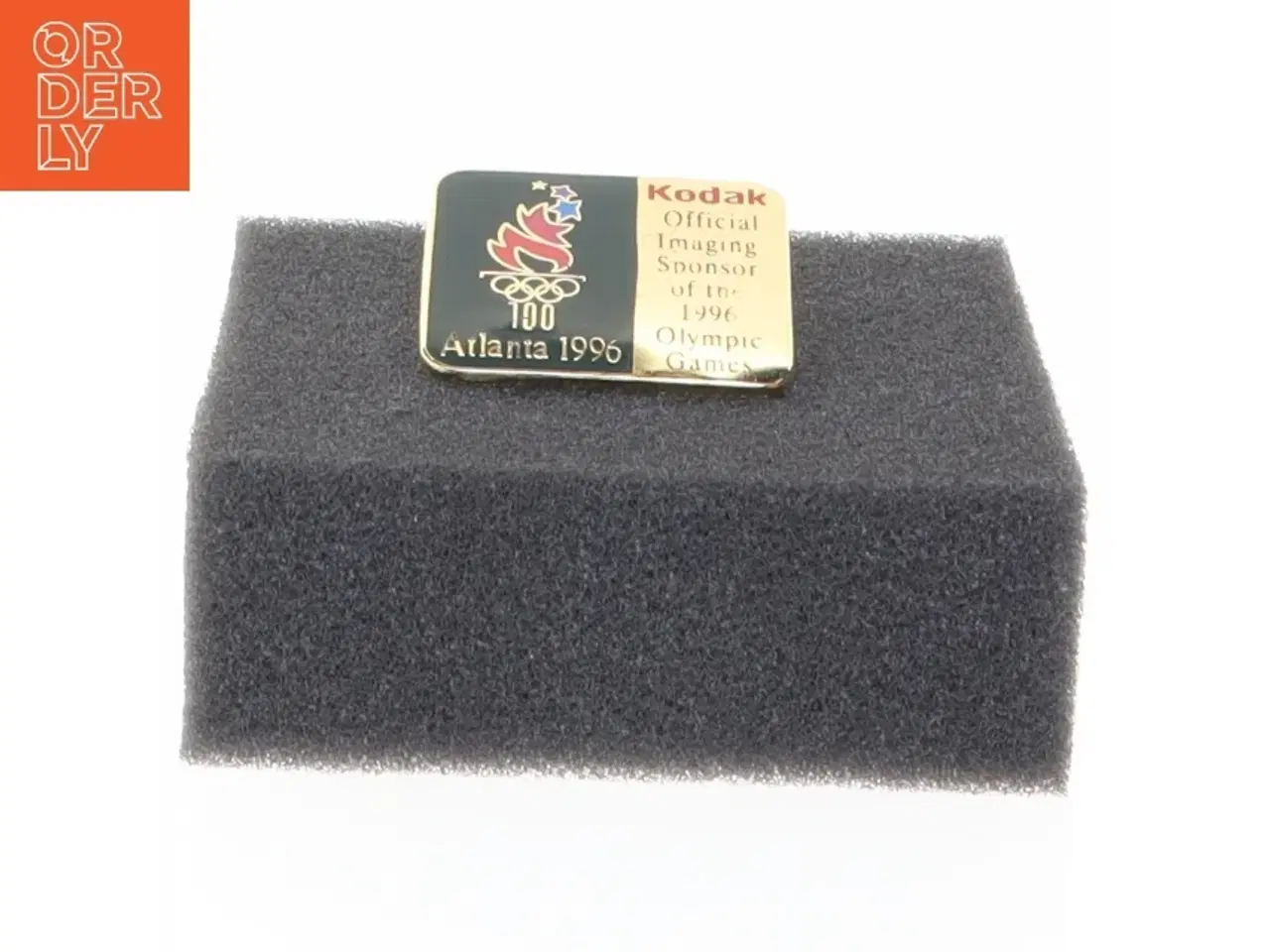 Billede 1 - Atlanta 1996 Olympiske Lege Kodak Sponsor Pin (str. 3 x 2,5 cm)