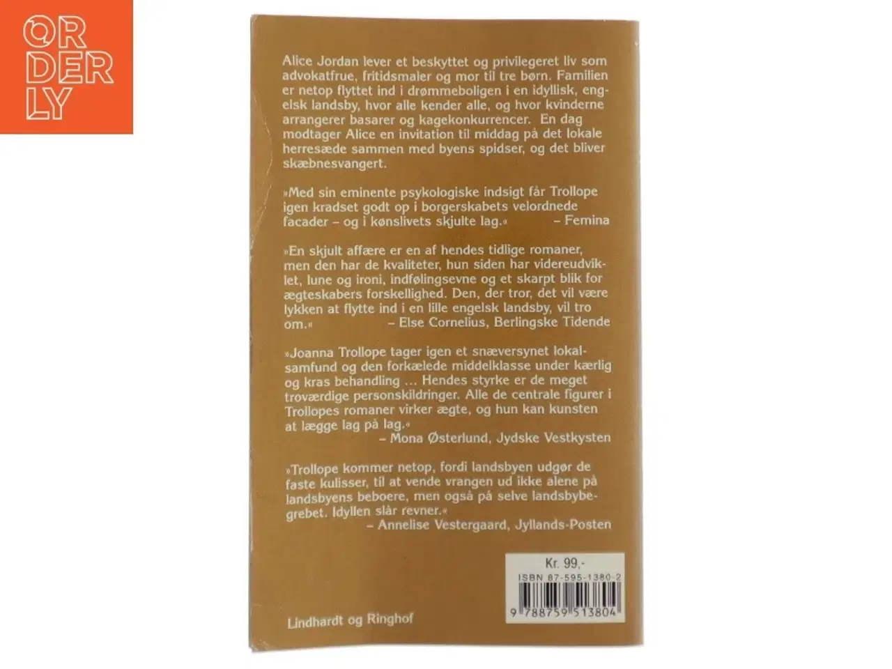 Billede 2 - En skjult affære af Joanna Trollope (Bog)