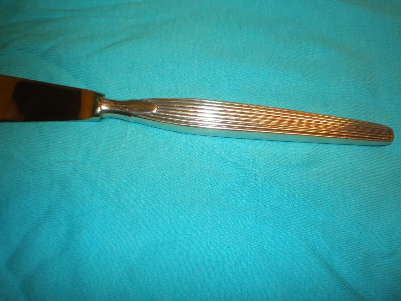 Billede 2 - Diverse knive i sølvplet.