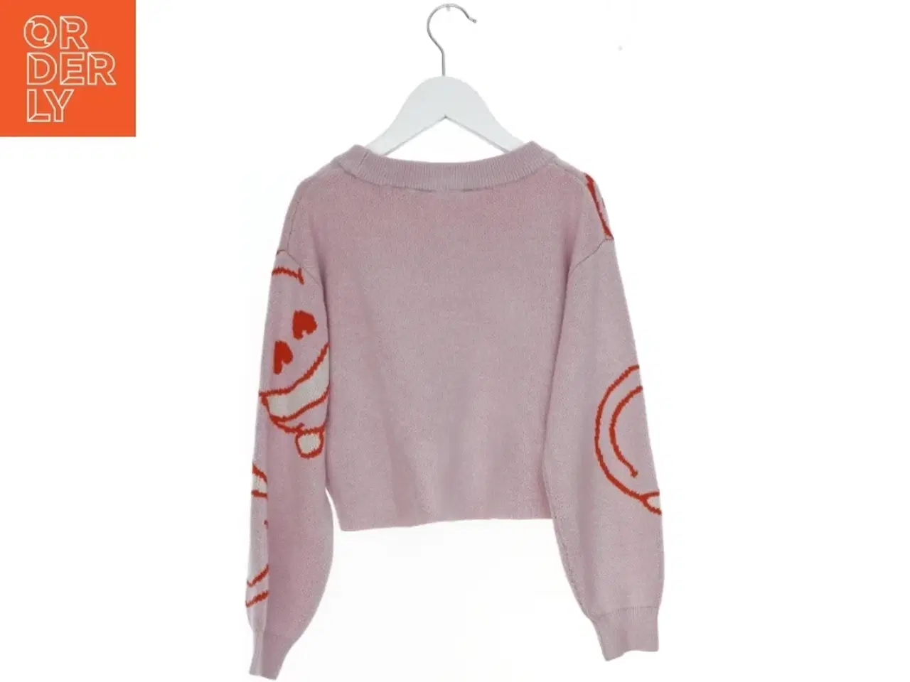 Billede 2 - Striktrøje med smiley print fra H&M (str. 140)