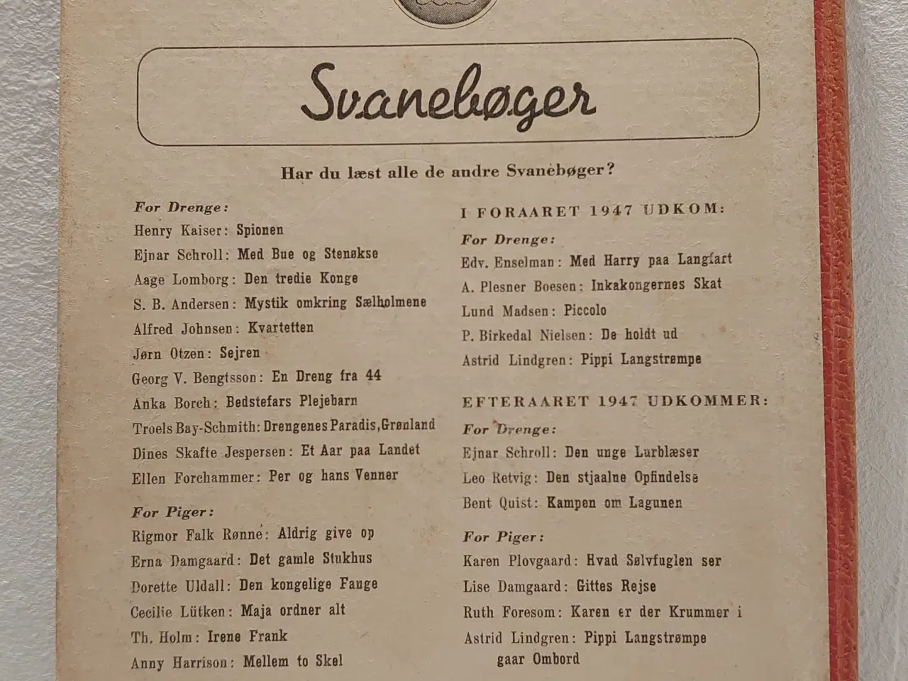 Billede 2 - Astrid Lindgren: Pippi gaar ombord. 1. opl. 1949