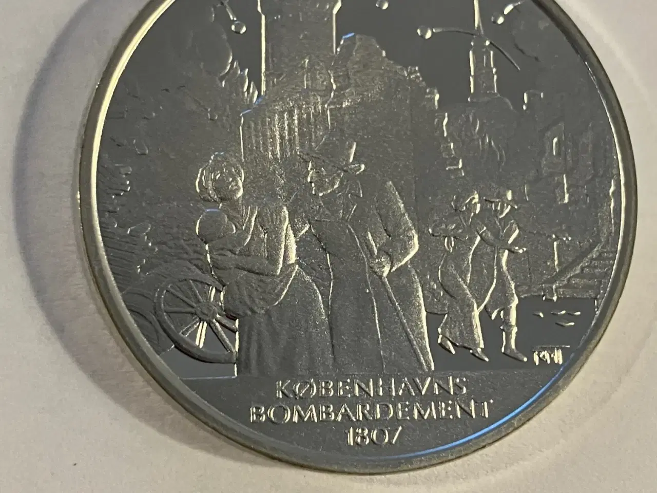 Billede 1 - Københavns Bombardement 1807 - Danmarks Historie Sølv