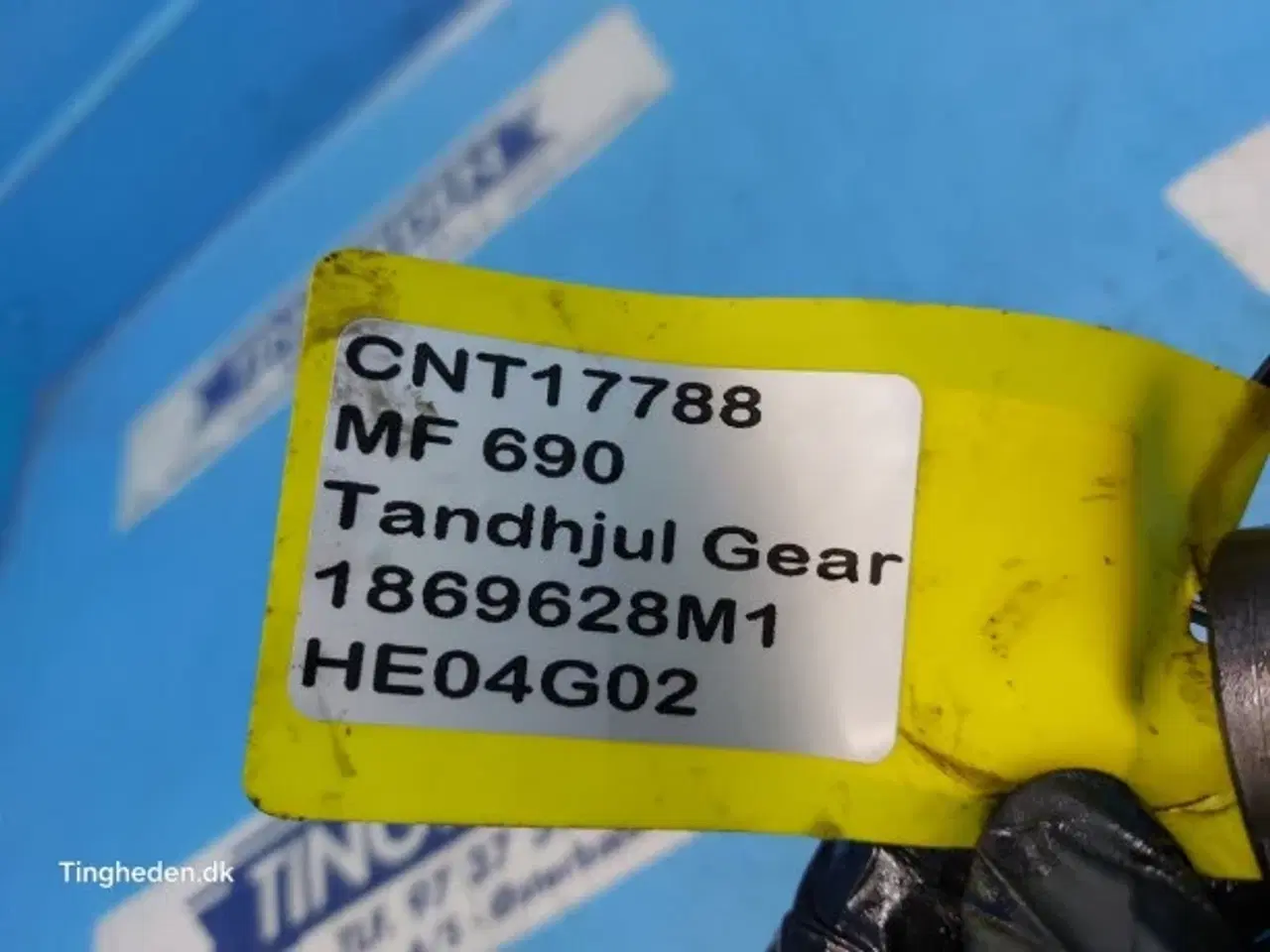 Billede 10 - Massey Ferguson 690 Tandhjul Gear 1869628M1