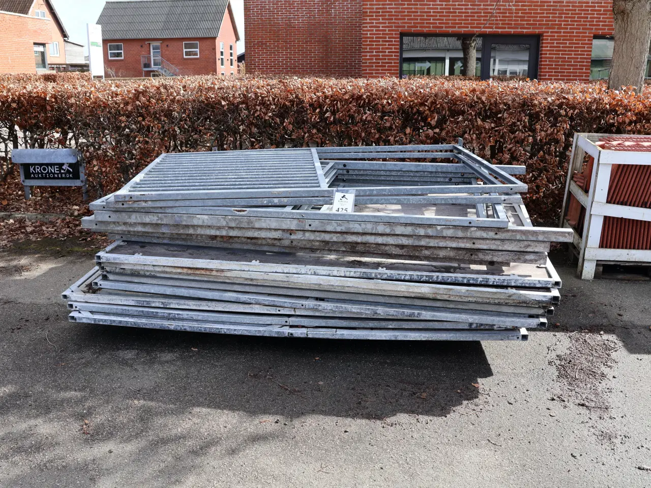 Billede 8 -  16 Stk Galvaniserede sider til hestebokse