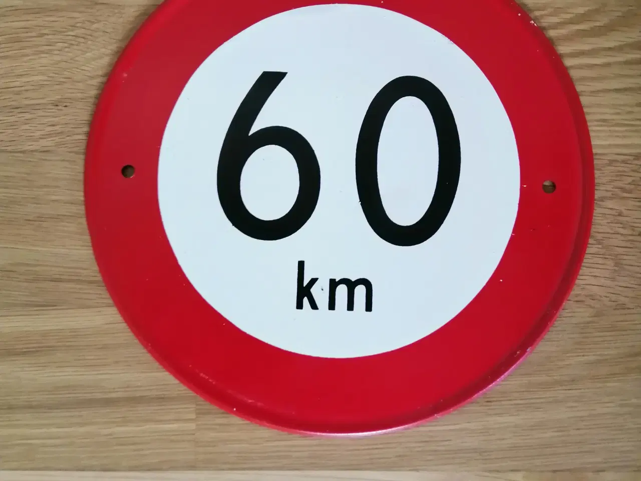 Billede 1 - 60 km skilt
