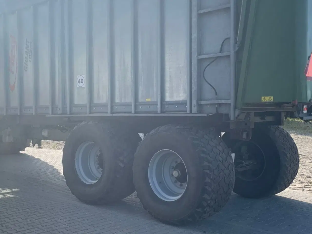 Billede 2 - Fliegl ASW 268 arbejdslys og hjulstyring