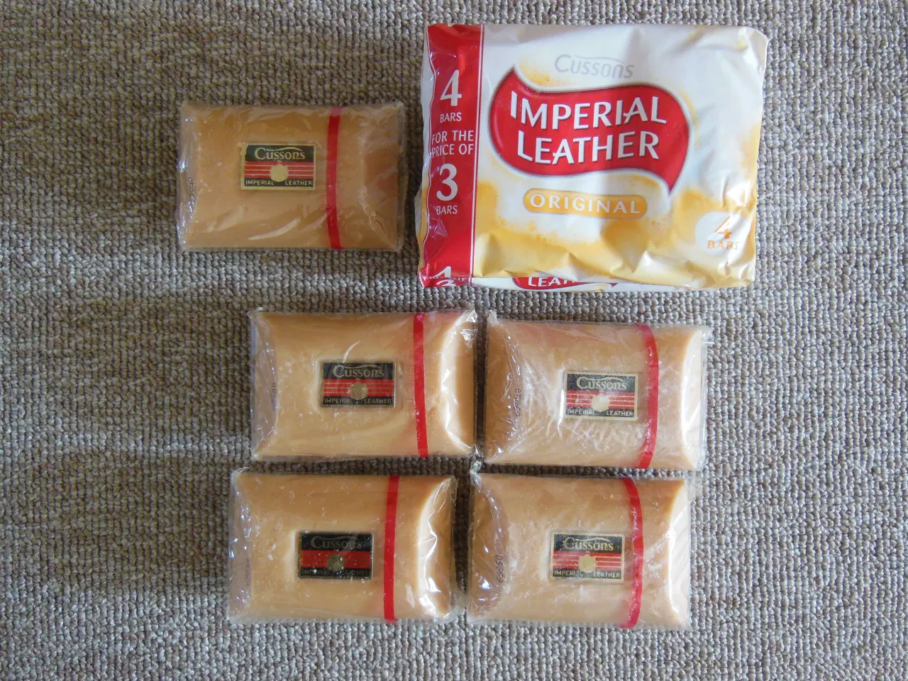 Billede 2 - 12 stk. fast håndsæbe, hver sæbe er på 125 gram