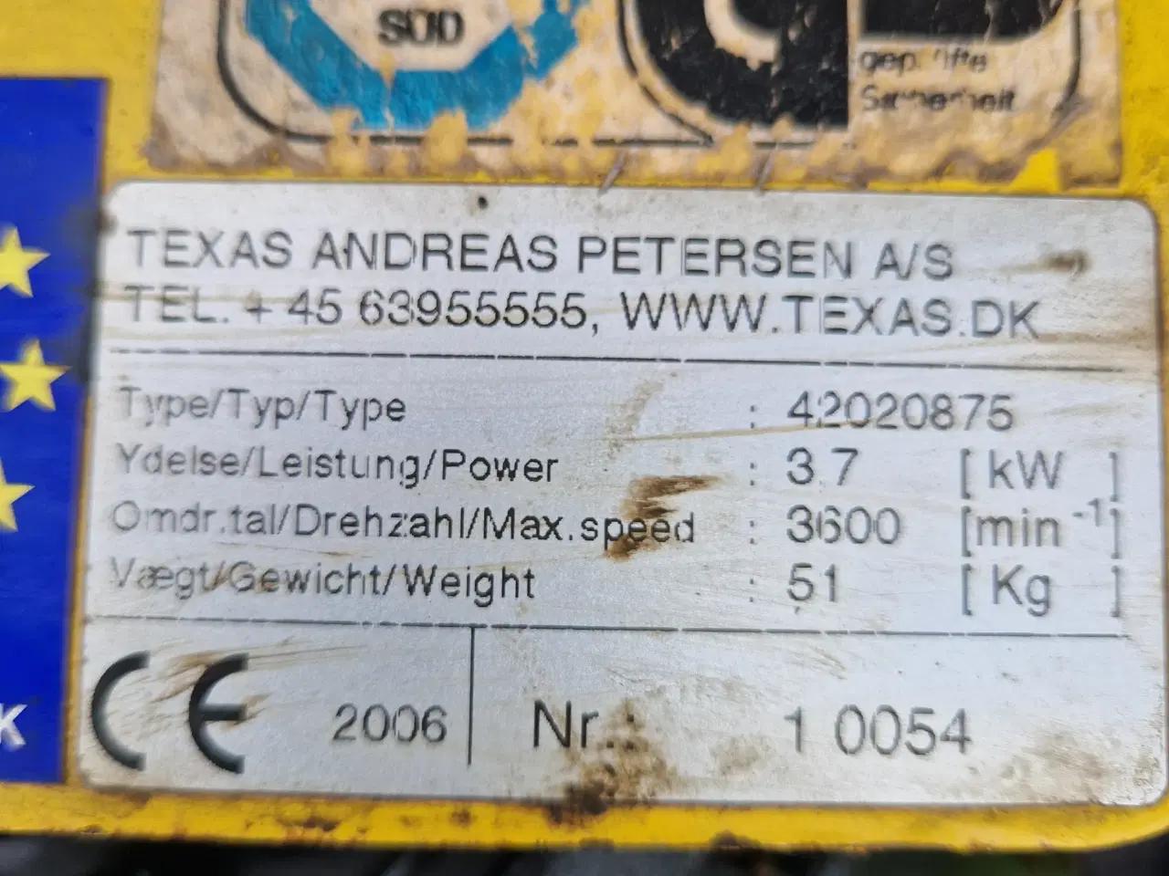 Billede 5 - fejemaskine texas kost brede er 80.cm nye dæk og s