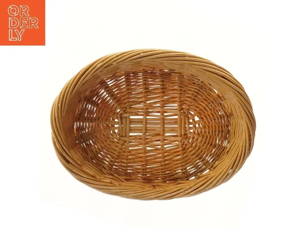 Billede 2 - Flettet kurv (str. 36x27,5 cm)