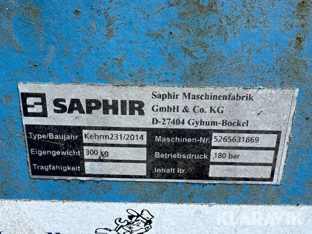 Billede 5 - Fejebørste Saphir Kehrm 231/2014