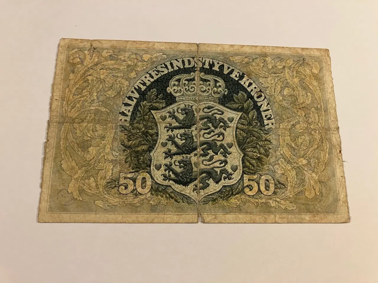 Billede 2 - 50 Kroner 1938 - Slidt