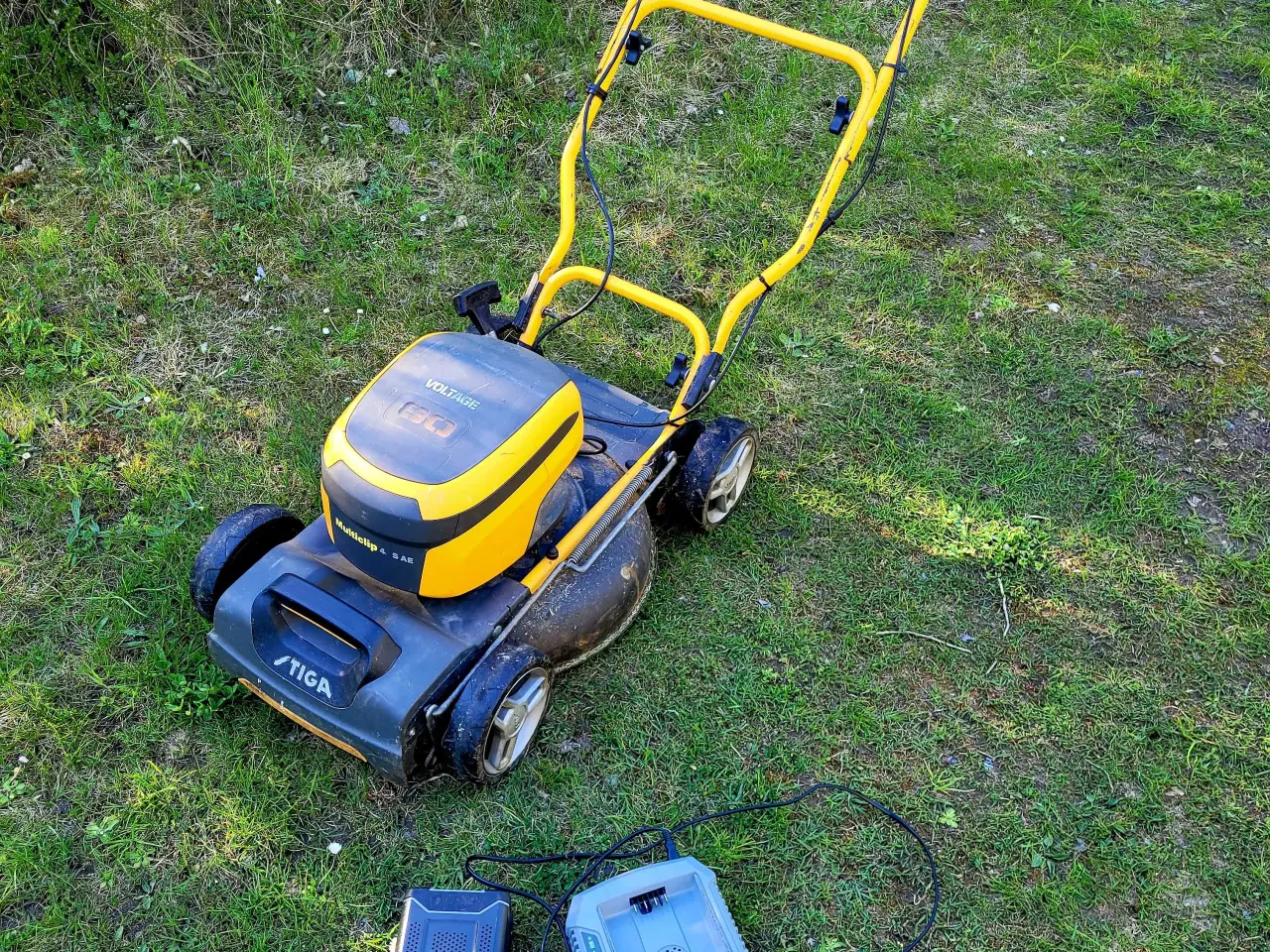 Billede 1 - Defekt Stiga Multiclip 47 S AE på batteri