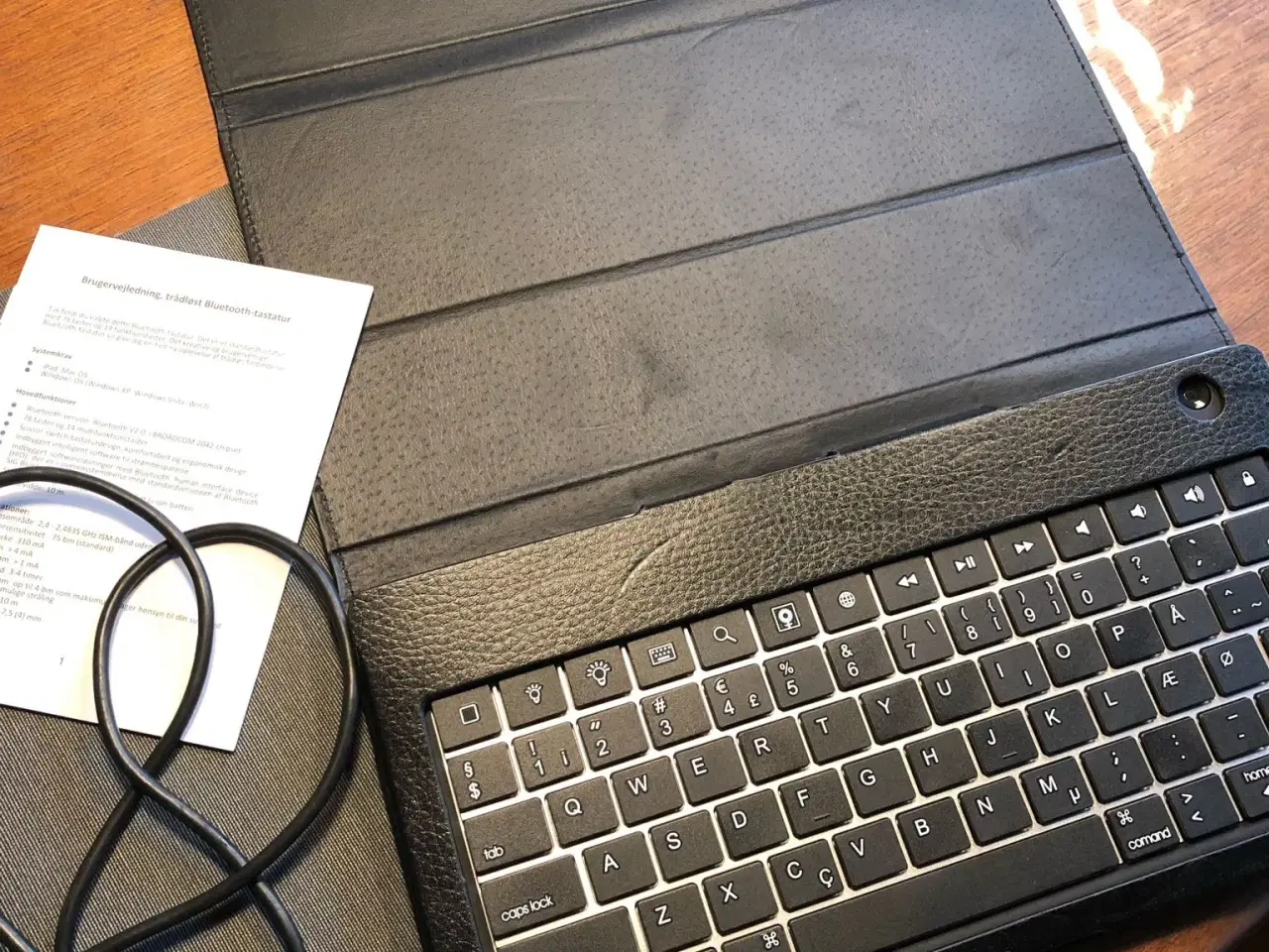 Billede 1 - Trådløs bluetooth tastatur